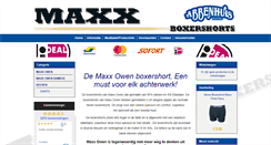 Desktop Screenshot of maxxowen.nl