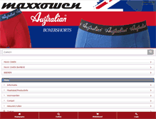 Tablet Screenshot of maxxowen.nl